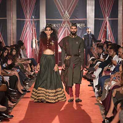 Shantanu & Nikhil’s Autumn/Winter ’17 collection with Crystals from Swarovski