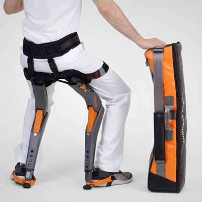 Weatable tech: a chairless chair that lets you sit wherever you want!