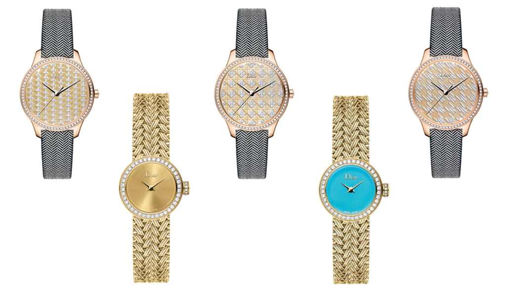 Dior celebrates 70th anniversary with gold-fiber watches