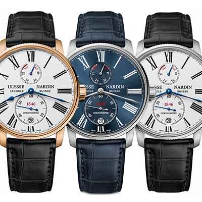 Ulysse Nardin Marine Torpilleur watch