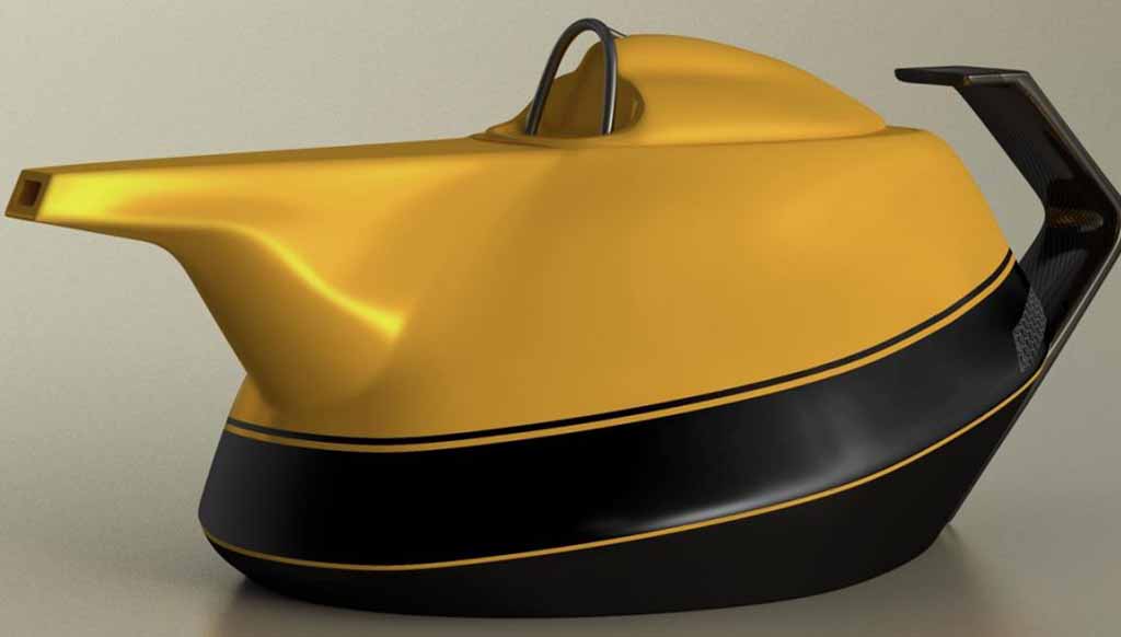 A special teapot to celebrate 40th anniversary of Renault’s first F1 car!