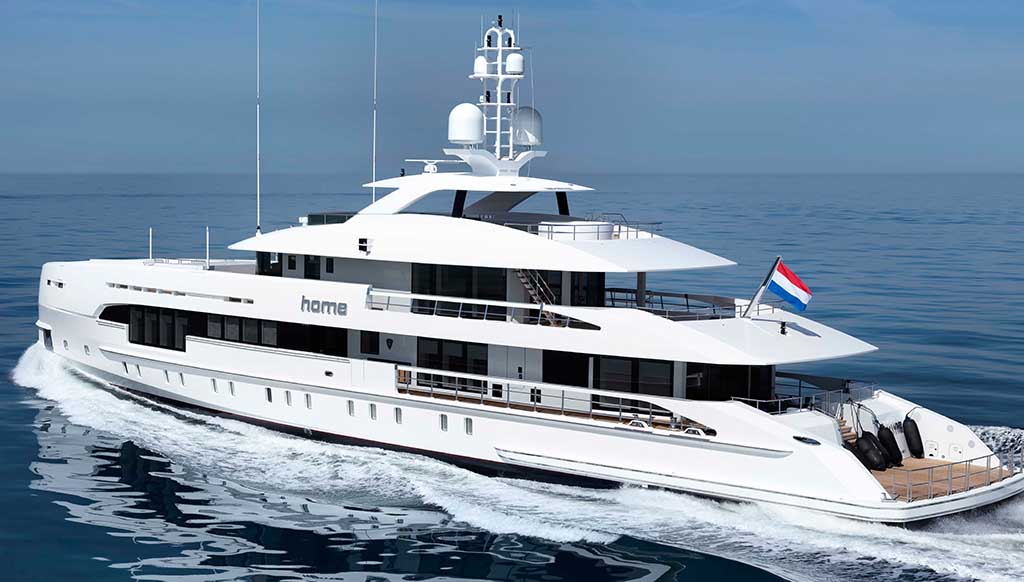 Heesen delivers the world’s first hybrid superyacht to its owner