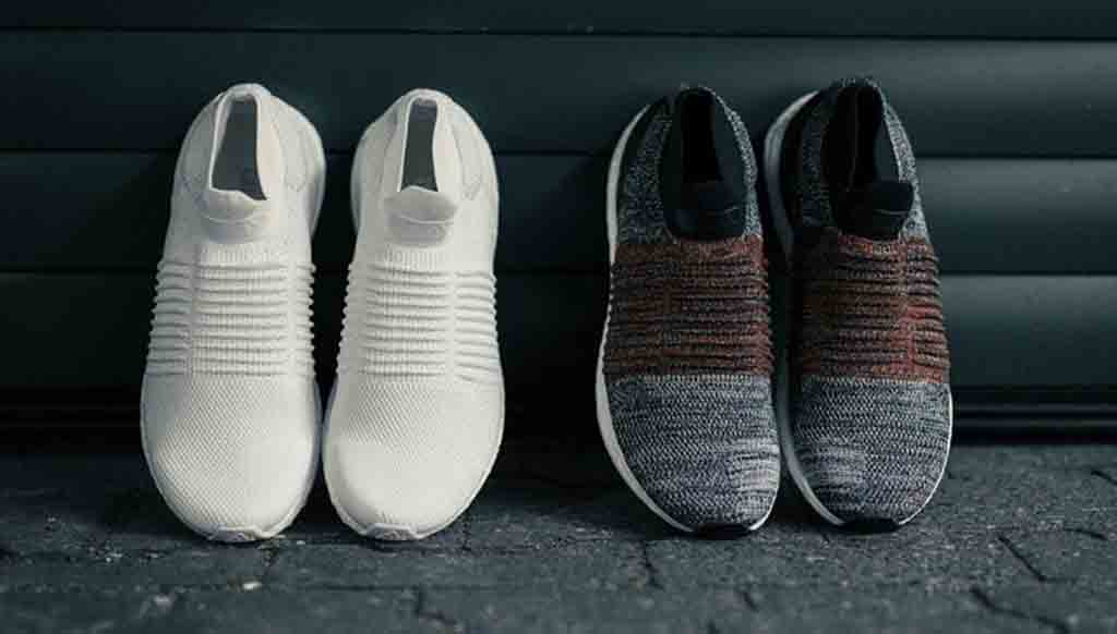 Check out the Adidas Laceless Ultra Boost sneakers