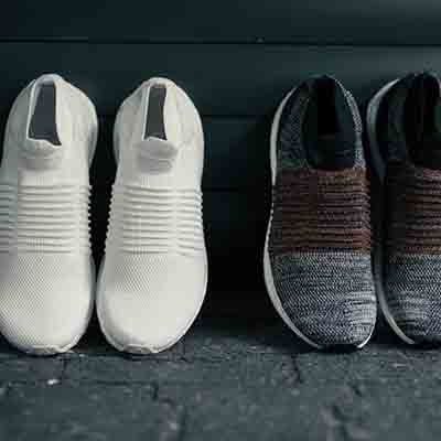 Check out the Adidas Laceless Ultra Boost sneakers
