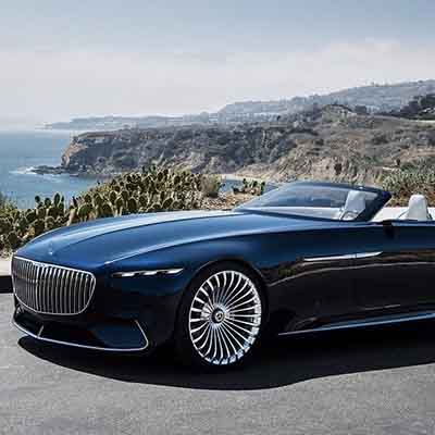The Mercedes-Maybach Vision 6 Cabriolet