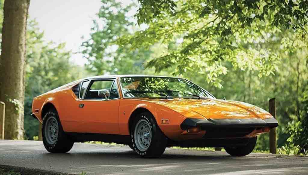 Sotheby’s to auction classic Italian sportscar 1974 De Tomaso Pantera L