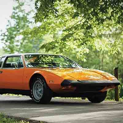 Sotheby’s to auction classic Italian sportscar 1974 De Tomaso Pantera L