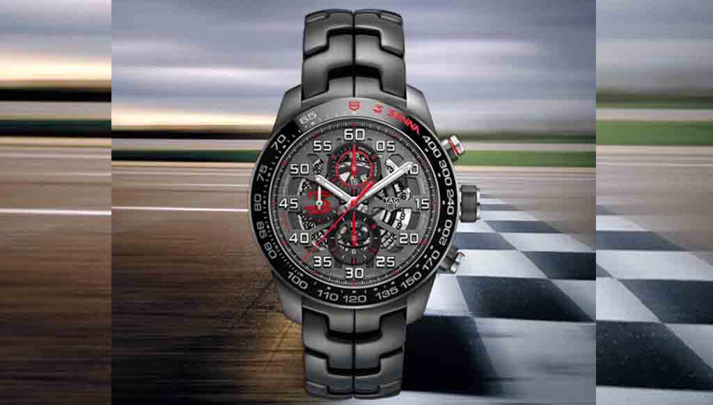 Limited edition Tag Heuer Ayrton Senna Chronograph