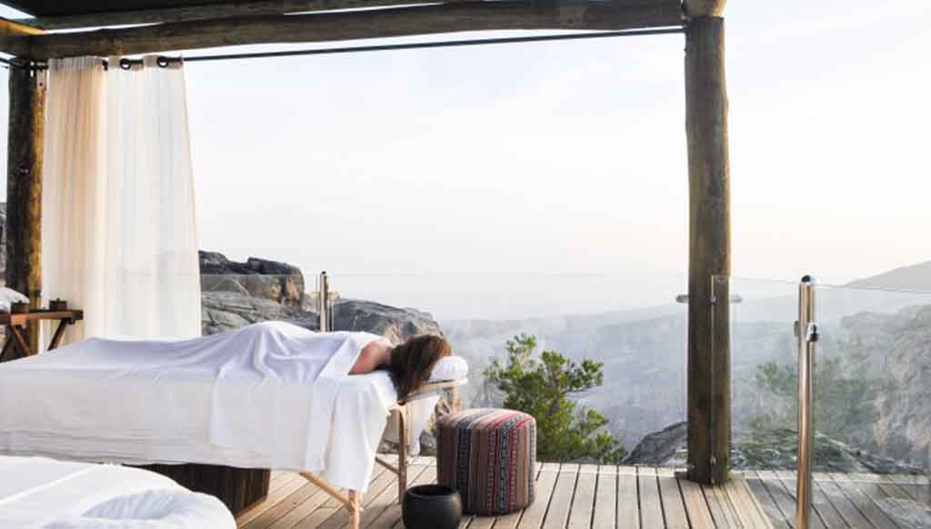 Alila Jabal Akhdar reveals alfresco Spa Arbour perched on canyon edge