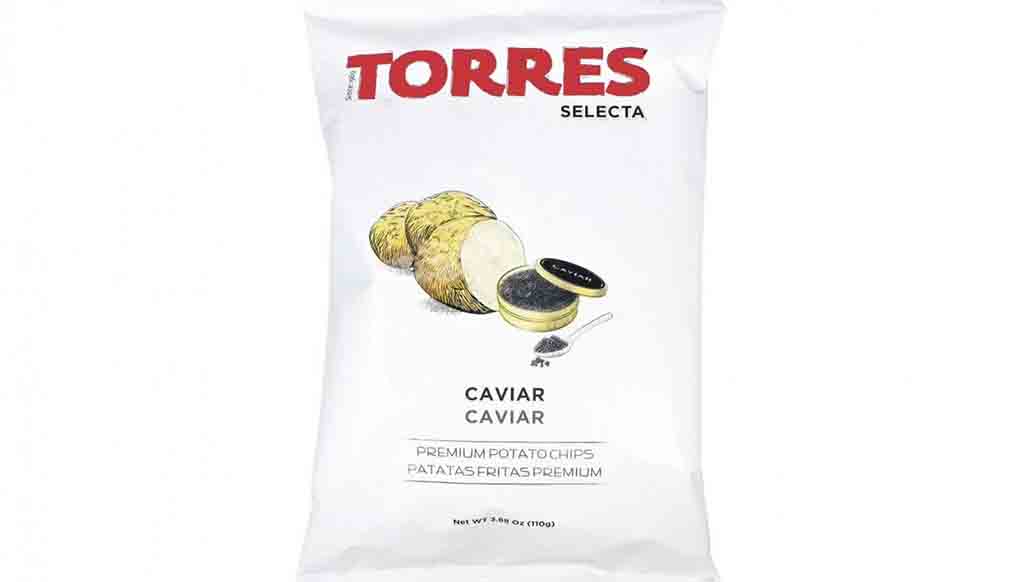 And now, luxury potato chips with caviar!