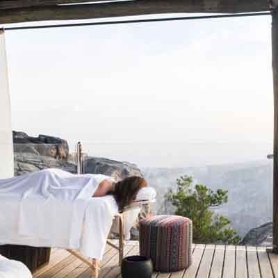 Alila Jabal Akhdar reveals alfresco Spa Arbour perched on canyon edge