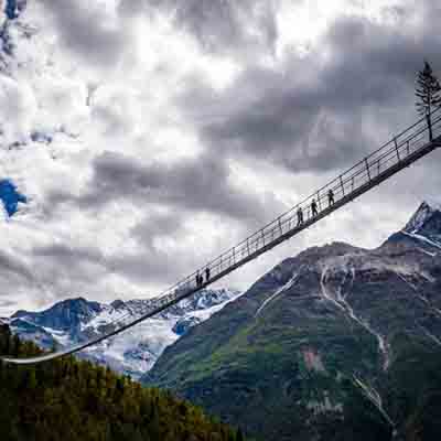 World’s longest pedestrian bridge opens in Switzerland