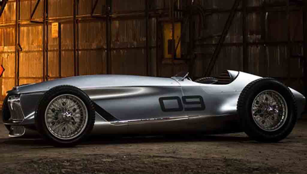 Get a glimpse of the Infiniti Prototype 9 concept, set to debut at Pebble Beach