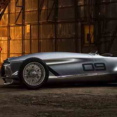 Get a glimpse of the Infiniti Prototype 9 concept, set to debut at Pebble Beach
