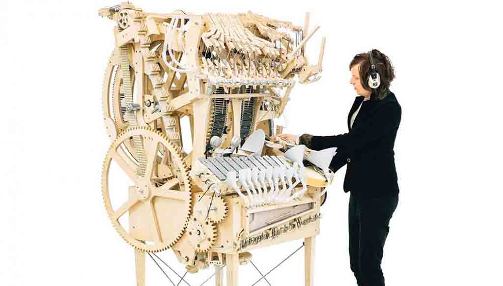 Wintergram Marble Machine: A $95,000orchestra that makes music using marbles!