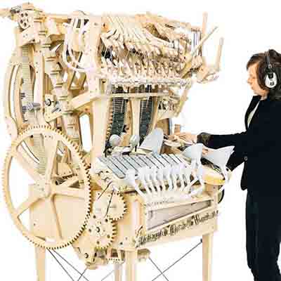 Wintergram Marble Machine: A $95,000orchestra that makes music using marbles!