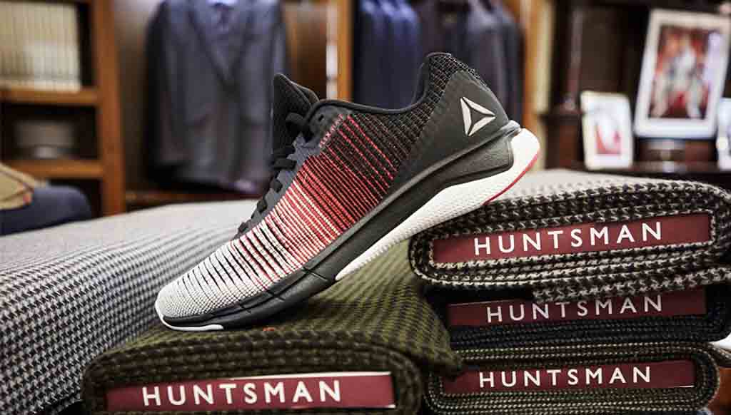 Reebok partners with Huntsman Savile Row for unique Flexweave suit