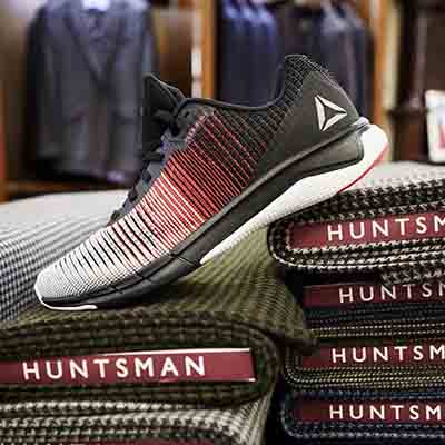 Reebok partners with Huntsman Savile Row for unique Flexweave suit