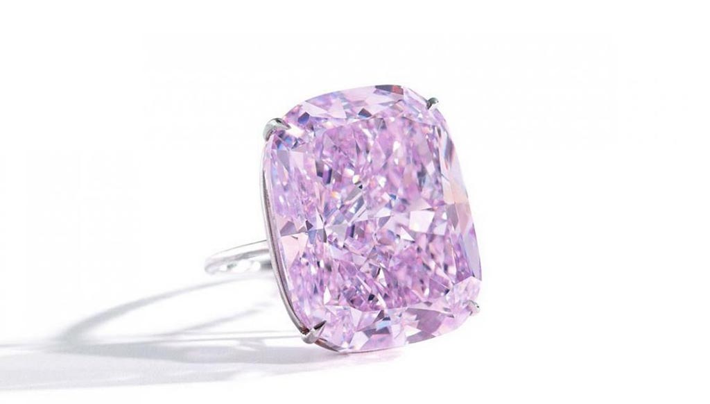 World’s largest pink diamond to be auctioned by Sotheby’s in Geneva