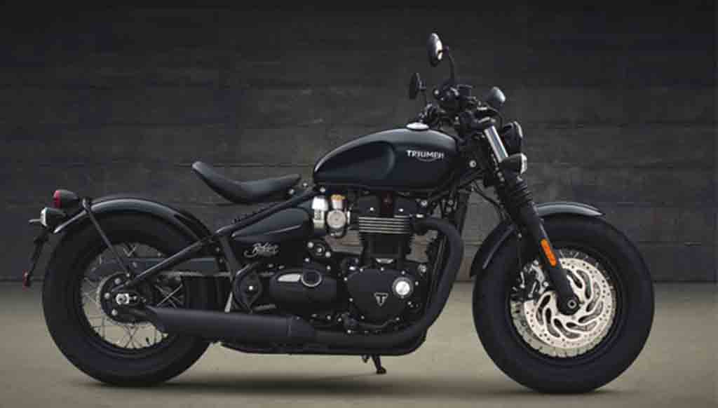 Triumph unveils new Bonneville Bobber Black