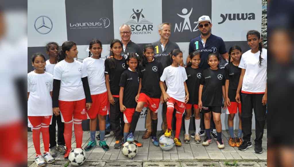 Merc-Benz India names Yuvraj Singh as Laureus Ambassador