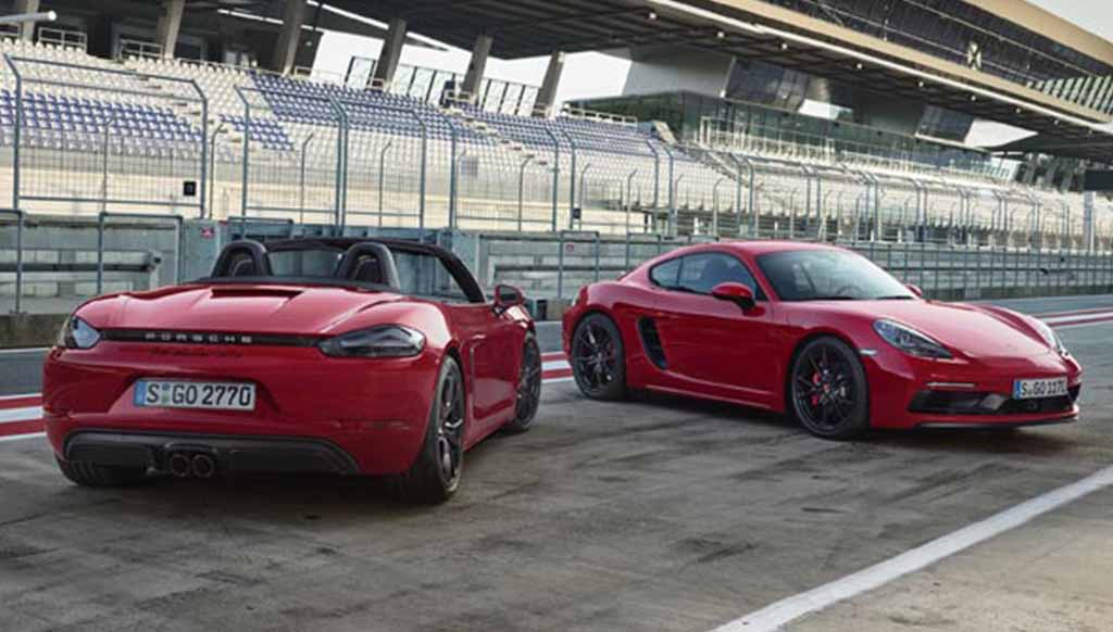 Porsche unveils 718 Cayman GTS & 718 Boxster GTS