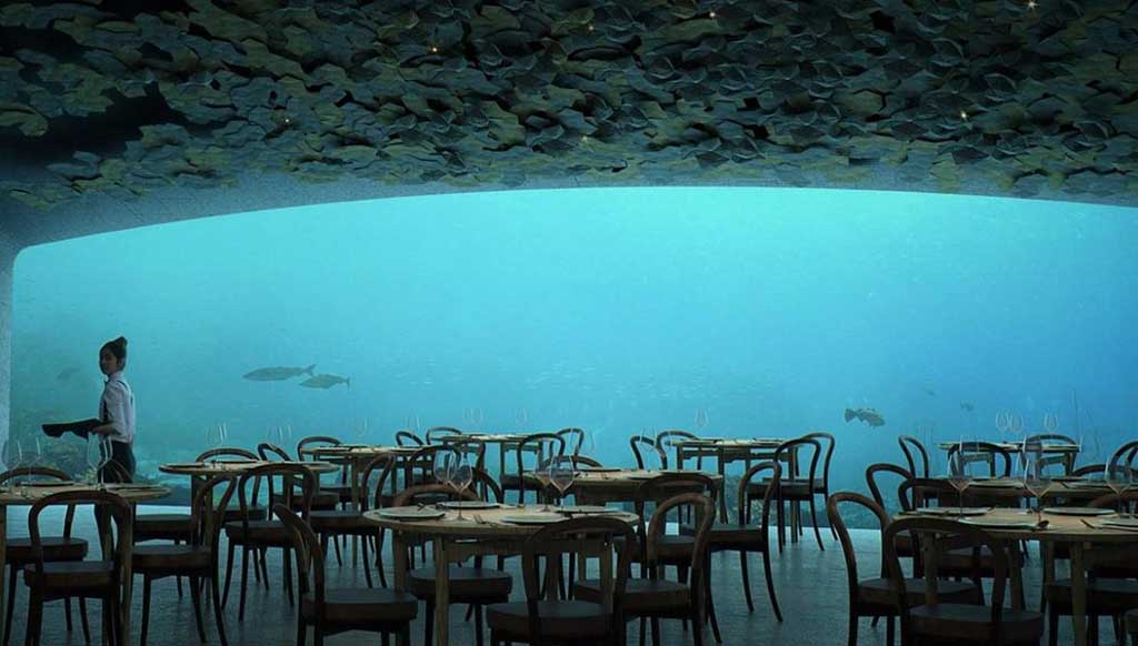 Europe’s first underwater restaurant to open in Norway in 2019