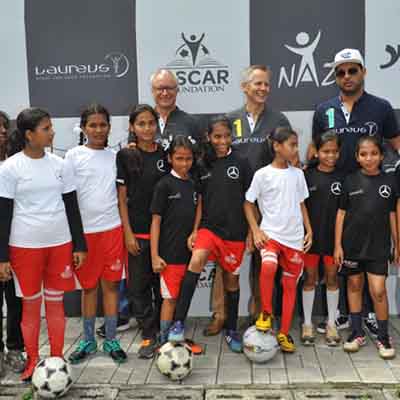 Merc-Benz India names Yuvraj Singh as Laureus Ambassador
