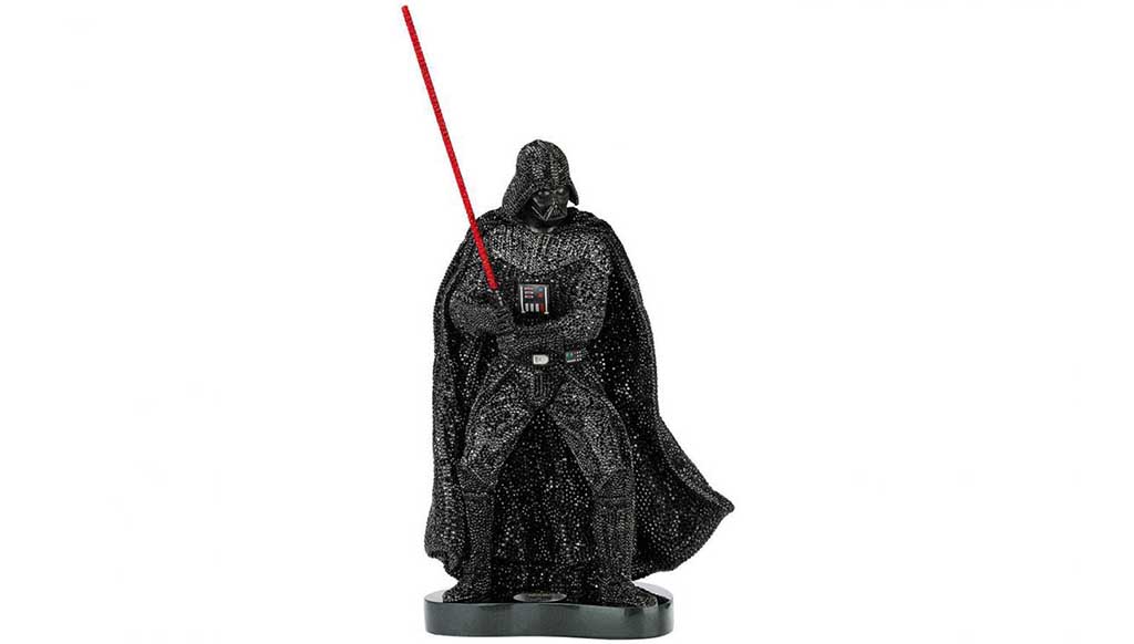 Star Wars strikes back: Swarovski-studded Darth Vader for $10,250