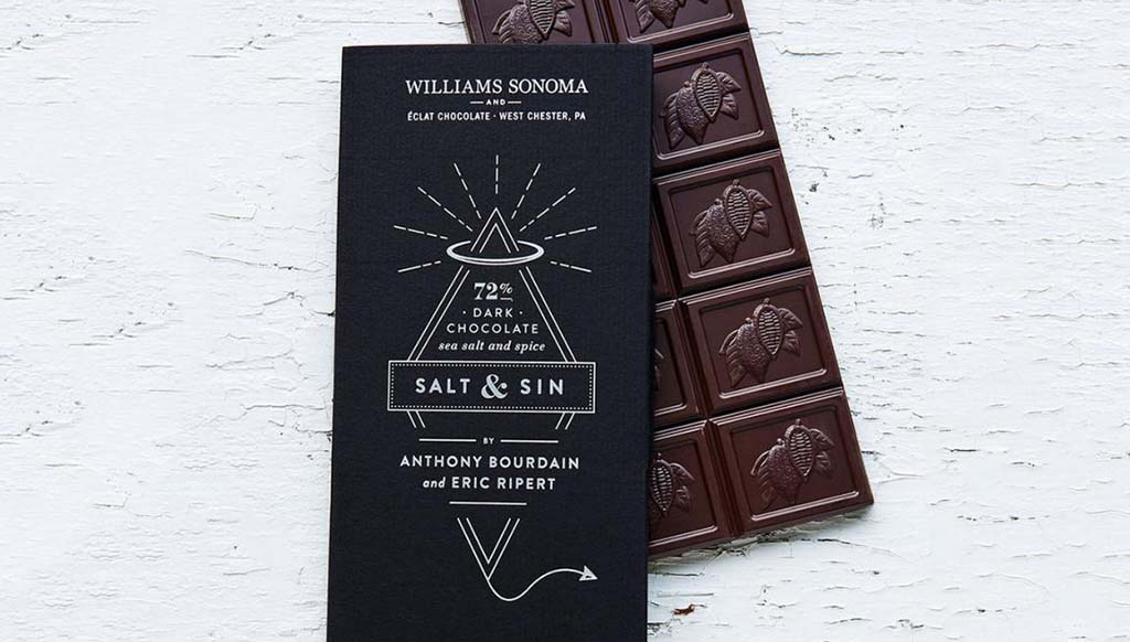 Salt and Sin: Limited edition gourmet chocolate bar