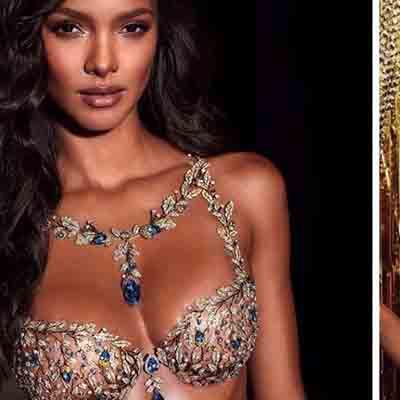 The $2 million Victoria Secret Fantasy Bra studded with 6000 gems