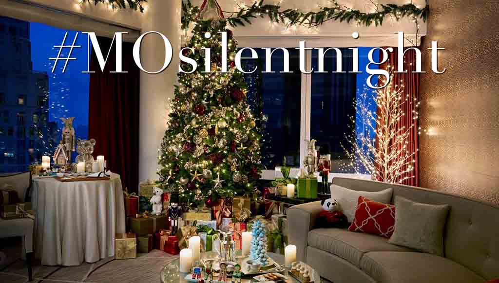 ‘Silent Night’ at the Mandarin Oriental Spas worldwide on Dec 12