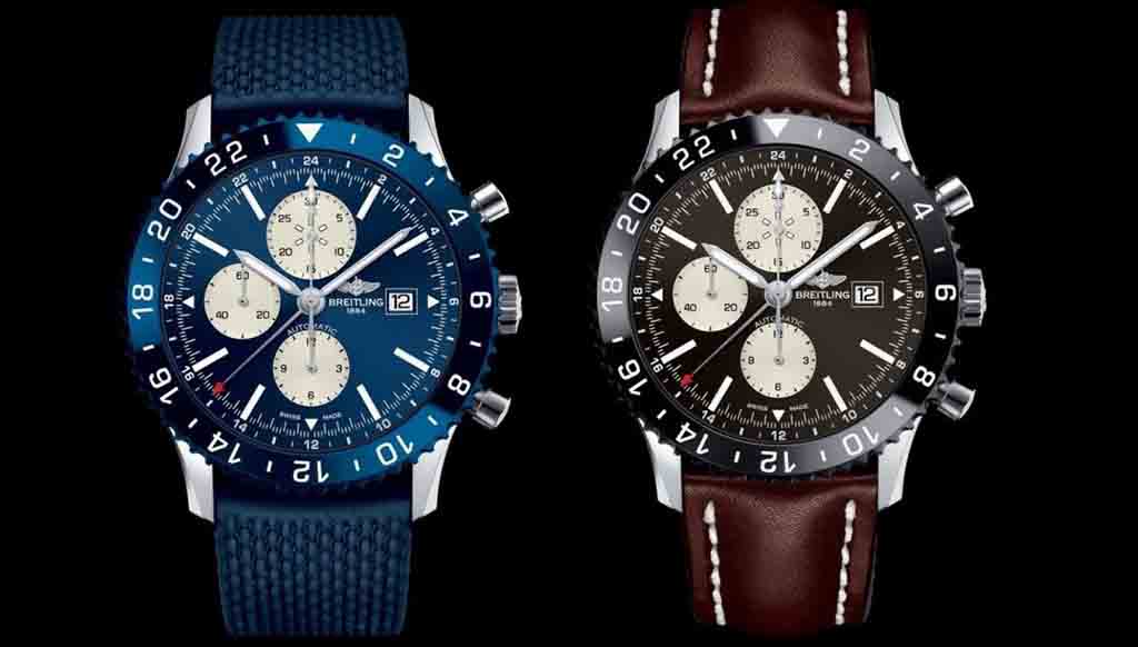 Breitling brings Chronoliner Flight Captain’s Watch in Blue& Bronze editions