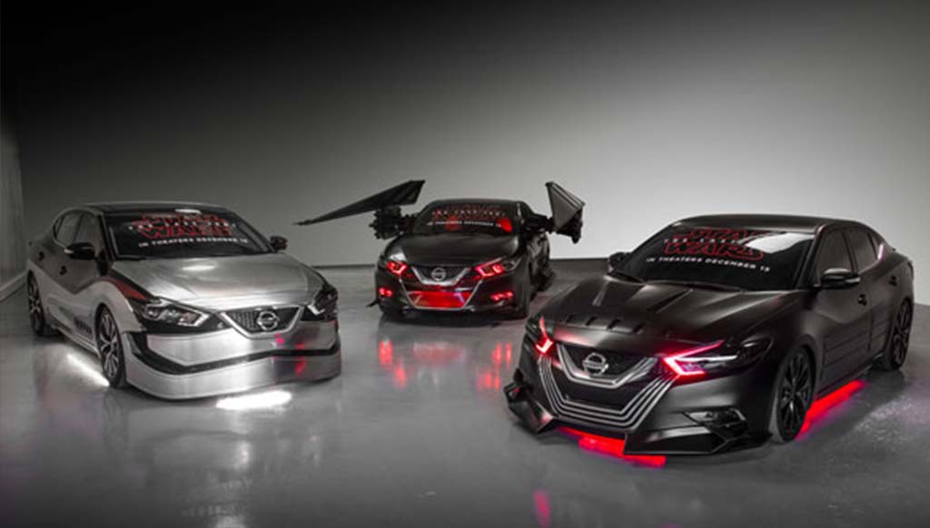 Nissan unveils Star Wars Theme vehicles at LA Auto Show