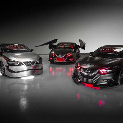 Nissan unveils Star Wars Theme vehicles at LA Auto Show