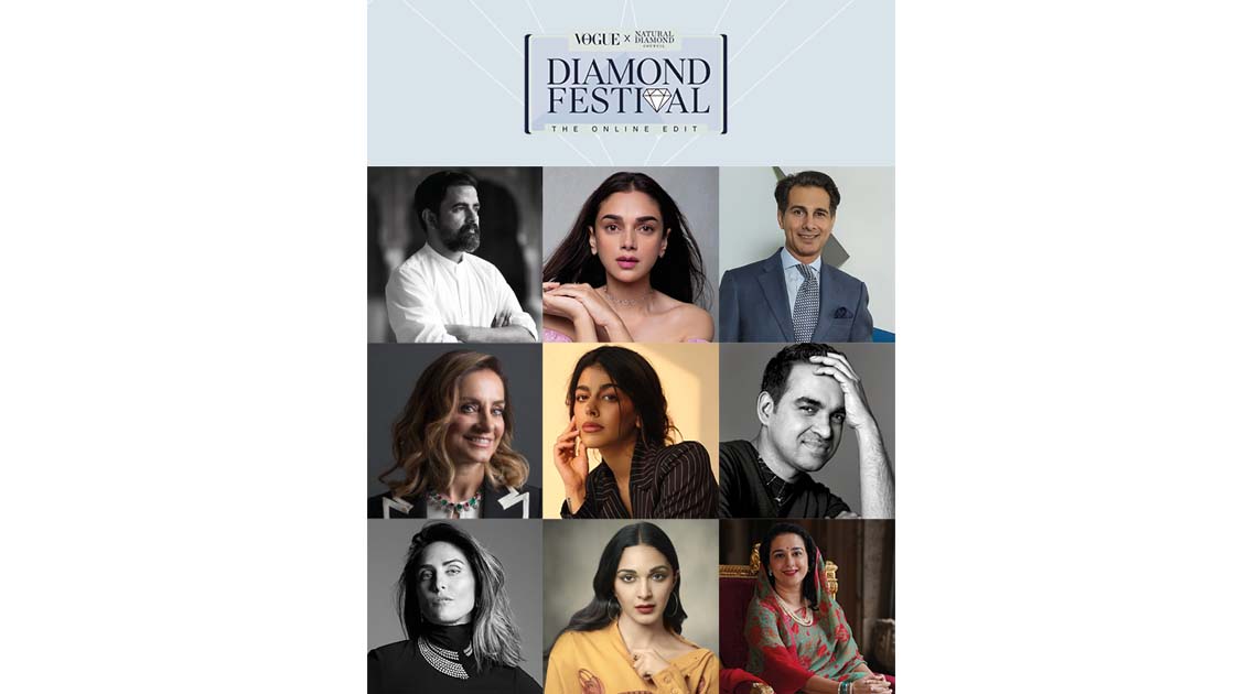 Vogue India and Natural Diamond Council curates virtual diamond fest Vogue India and Natural Diamond Council curates virtual diamond fest