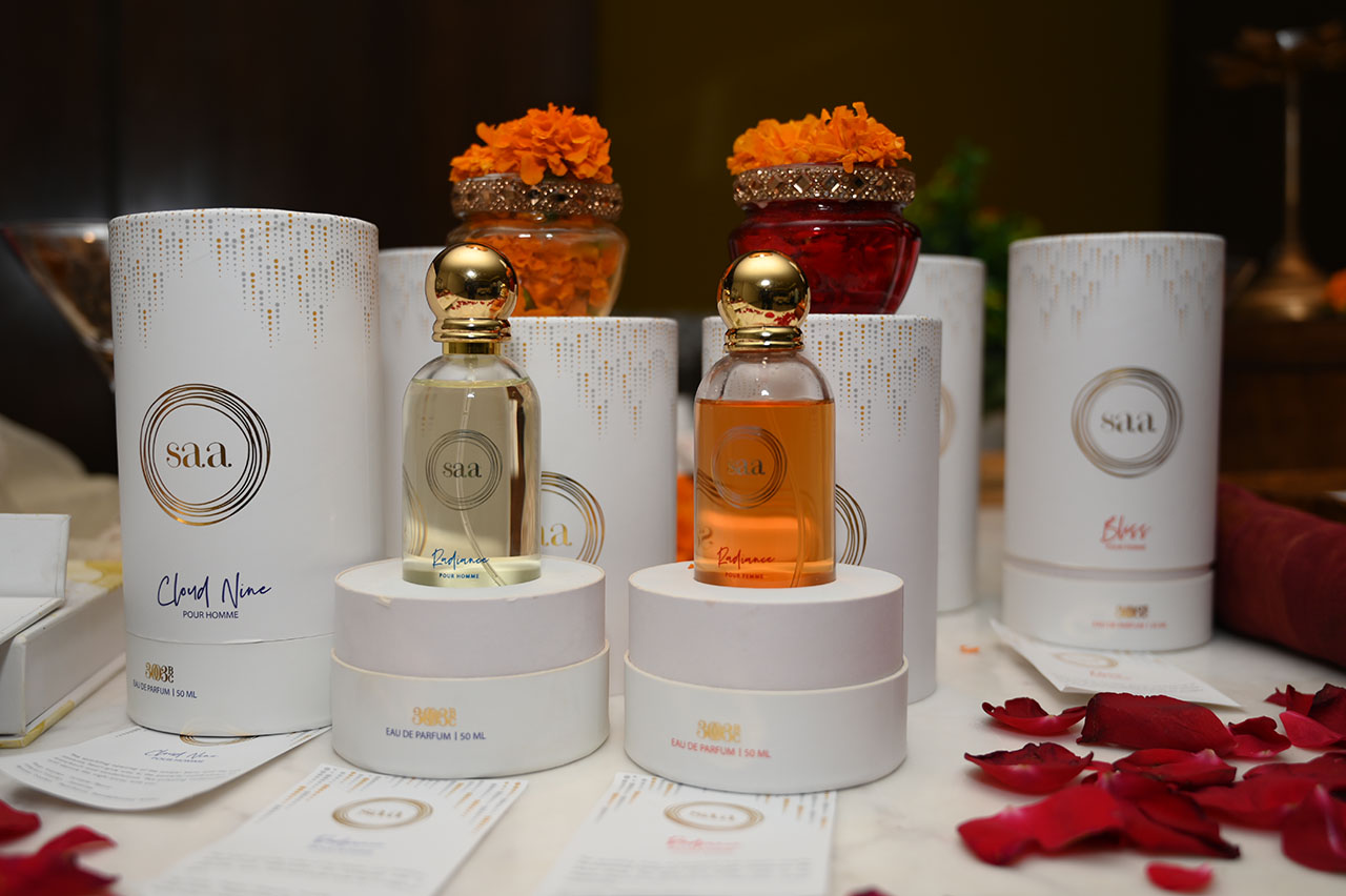 India’s first range wedding perfumery ‘SAA’ by 3000BC