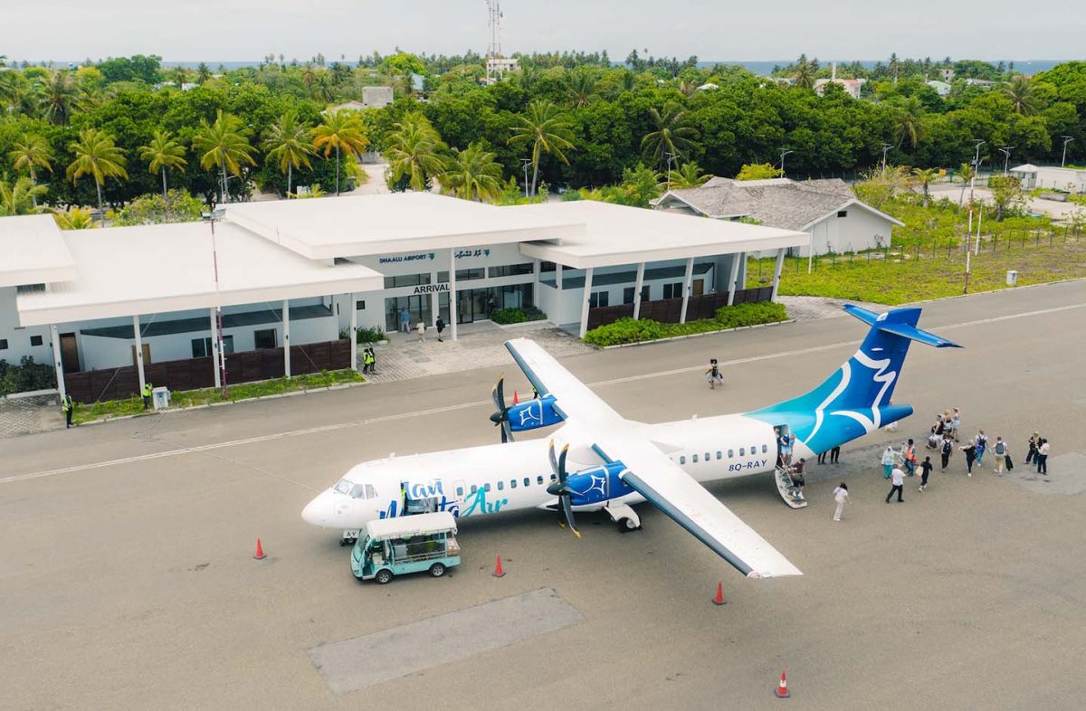 Manta Air, Dhaalu Airport