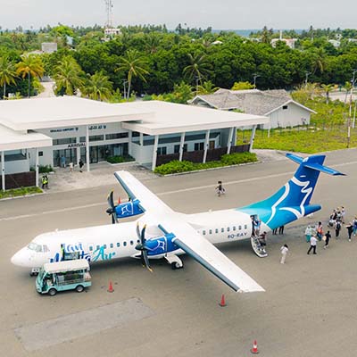 Manta Air, Dhaalu Airport