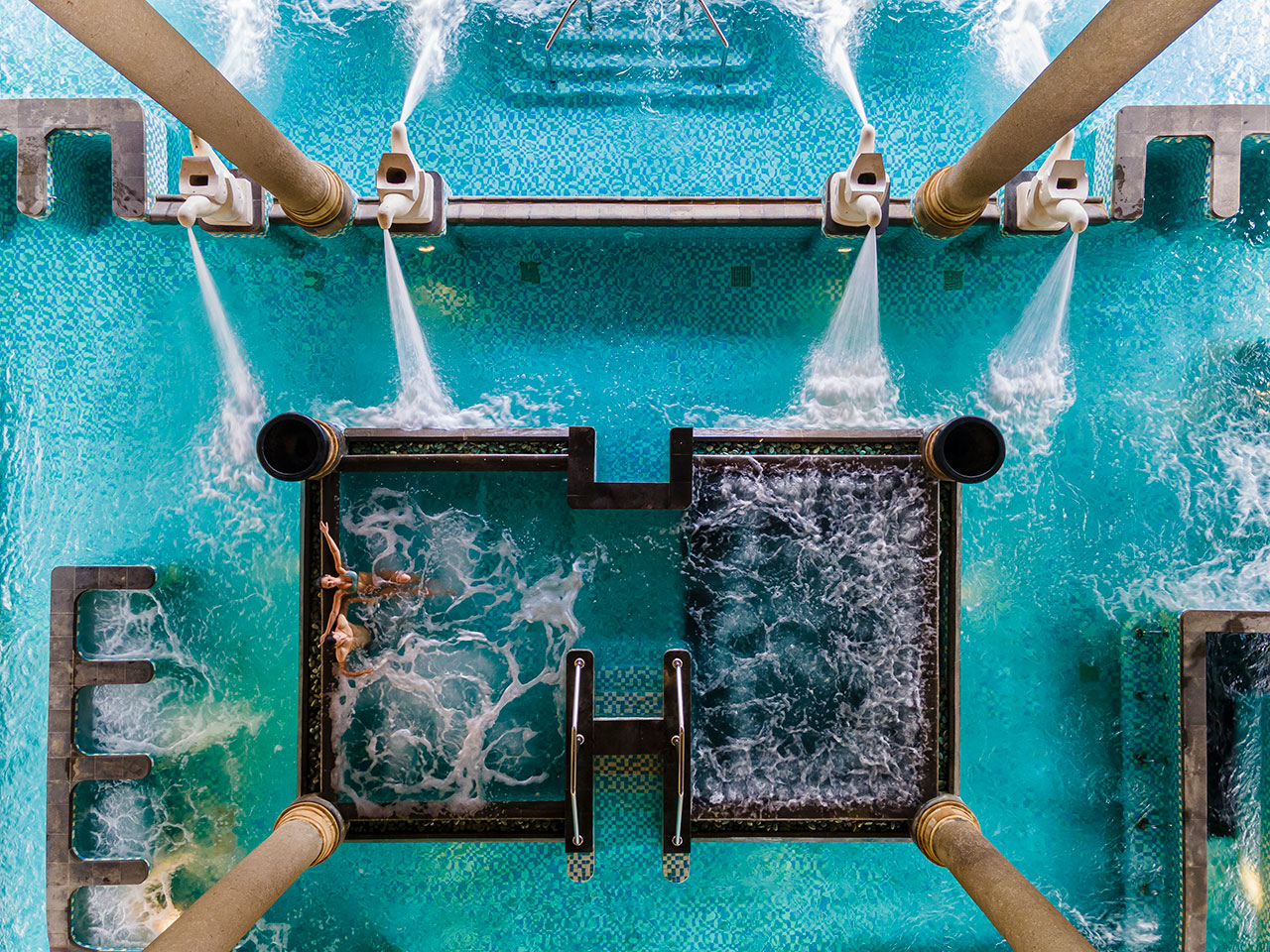 The Thalassotherapy Pool at Ayana Bali.